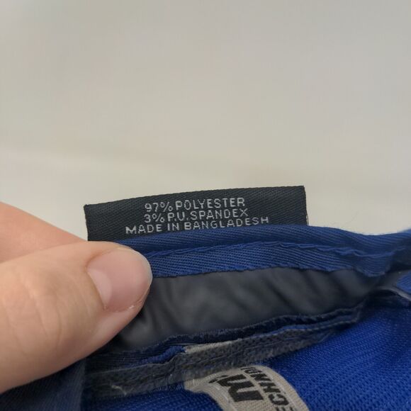 Pacific Headwear Men's Strapback Hat Blue Embroidered W Big Logo Polyester - Picture 8 of 8